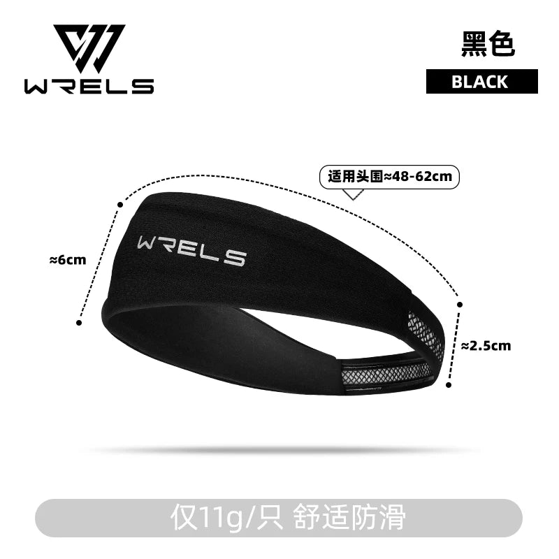 WRELS Breathable Sports Headband Sweatband Hair Band Running Cycling Jog Tennis Yoga Gym Sports Workout Hair Accessories