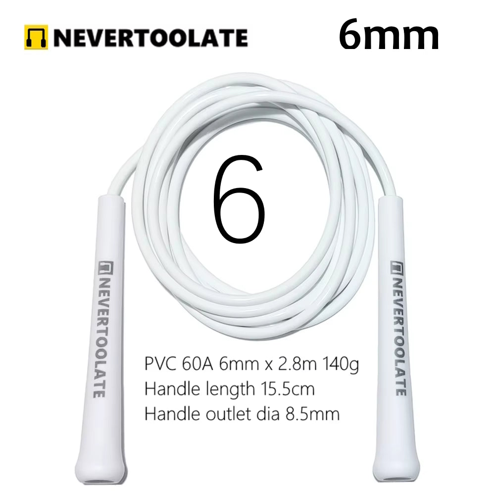 NeverTooLate™ ProSpeed Jump Rope – Lightweight, Durable & Fast
