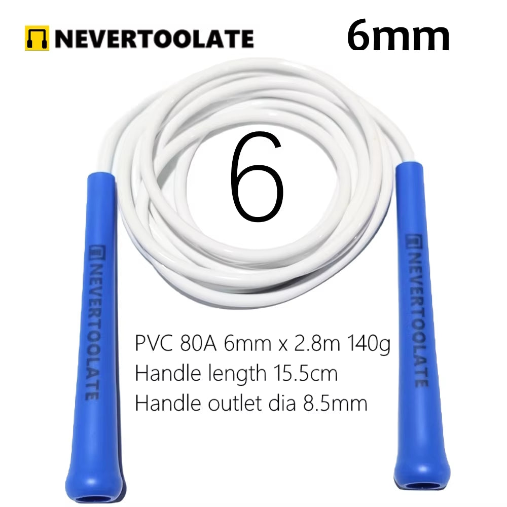 NeverTooLate™ ProSpeed Jump Rope – Lightweight, Durable &amp; Fast
