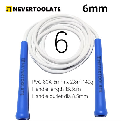 NeverTooLate™ ProSpeed Jump Rope – Lightweight, Durable &amp; Fast