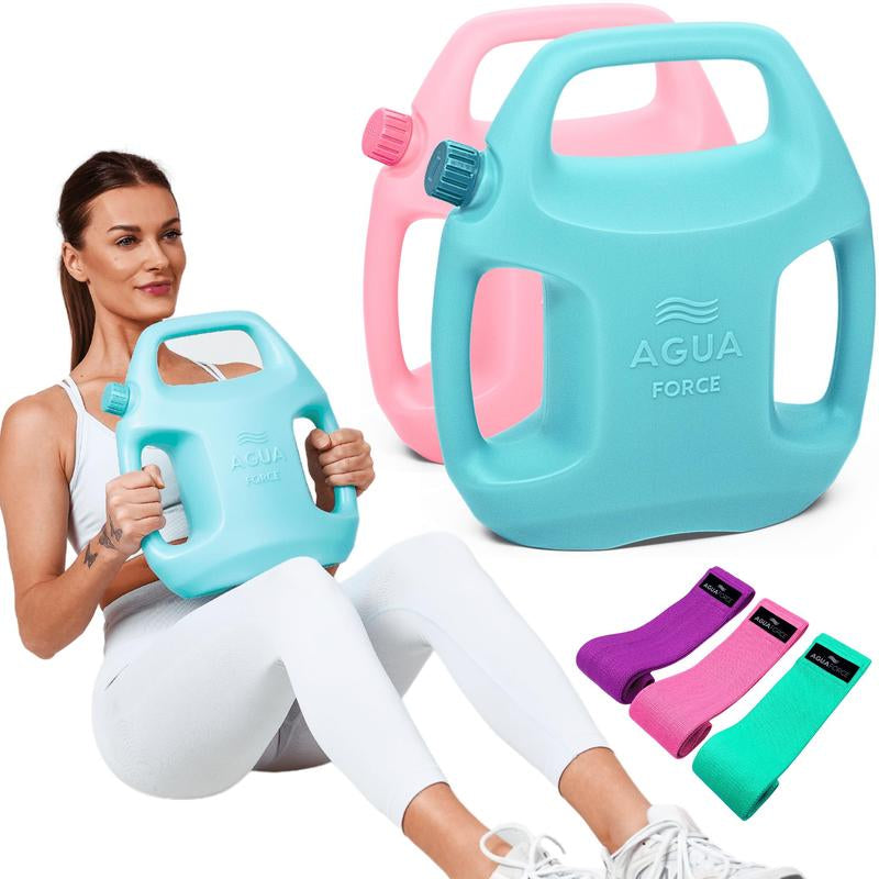 Water-Filled Adjustable Weights (2-11 Lbs - Set of 2 )