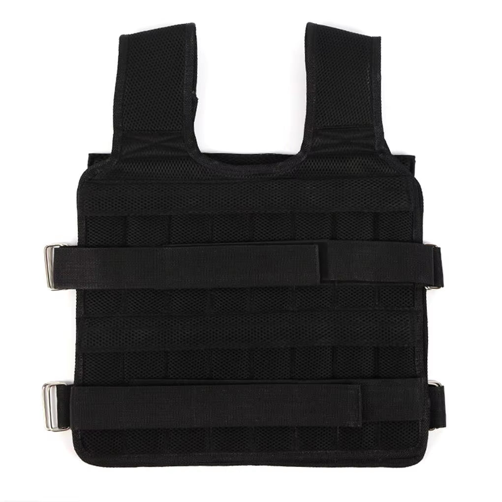 50Kg Fitness Sports Weighted Vest Adjustable Workout Exercise Training Weight Bearing Clothes Strength Physical Training
