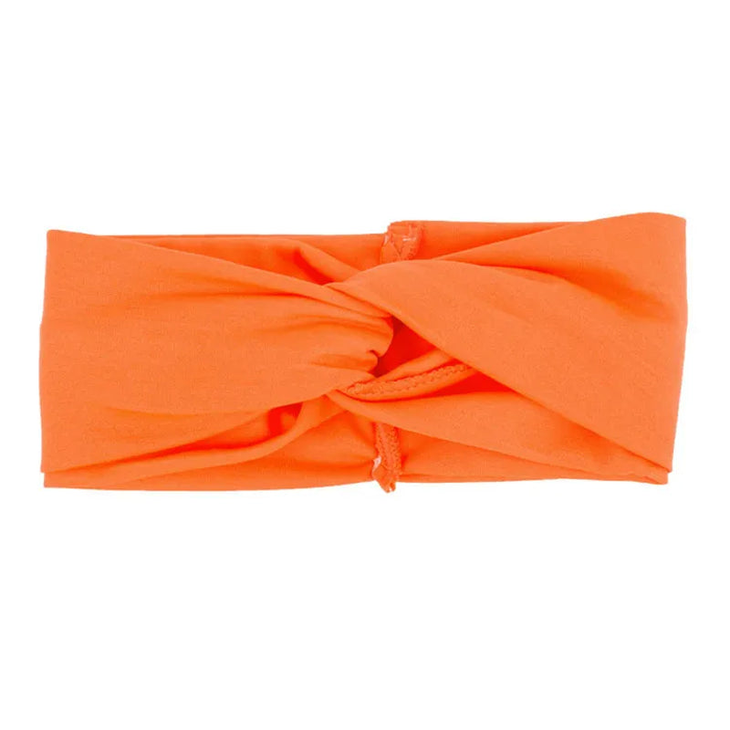 Women'S Headband Fashion Color Block Twist Stretch Headbands Ladies Sports Yoga Towel Color Headbands for Women Mosaic Leopard