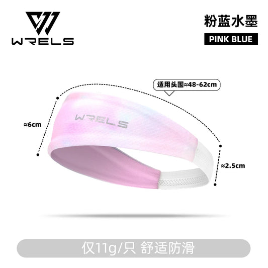 WRELS Breathable Sports Headband Sweatband Hair Band Running Cycling Jog Tennis Yoga Gym Sports Workout Hair Accessories