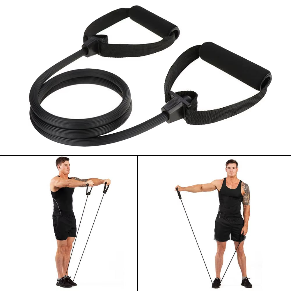 FlexTone™ – Elastic Resistance Bands for Full-Body Training (10-30LB)
