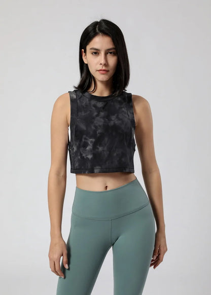 Sexy Tank Bra Short Loose Hedging Yoga Bta Crop Top Mouse Pad Sports Vest Fitness Blouses Shirt Haut Femme Mesh Breathable Vest