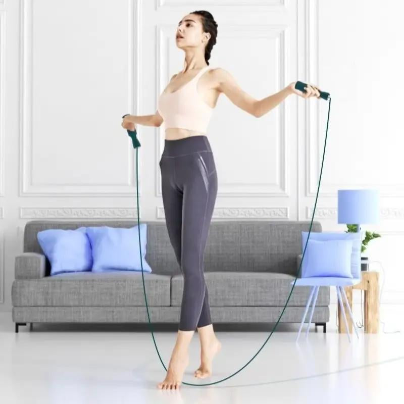 Adjustable Non-Slip Handle Skipping Rope