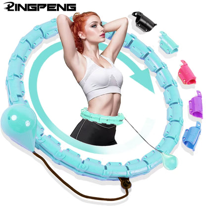 Fitness Hoop Weights to Exercise at Home Sports Entertainment Sport Equipment for Slimming Gym Ring Portable Body