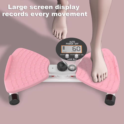 CoreGlide™ 300 – Waist Twist Board with Resistance Bands for Full-Body Sculpting