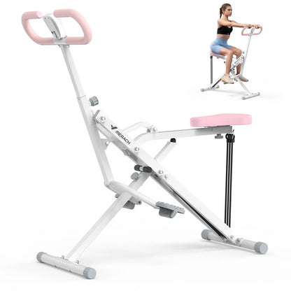 Adjustable Squat Trainer with Triple Resistance Bands for Total Lower Body Strength