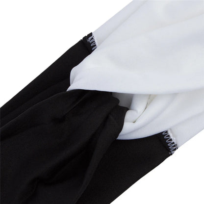 Women'S Headband Fashion Color Block Twist Stretch Headbands Ladies Sports Yoga Towel Color Headbands for Women Mosaic Leopard