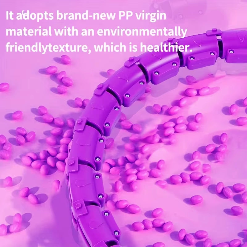 Fitness Hoop Weights to Exercise at Home Sports Entertainment Sport Equipment for Slimming Gym Ring Portable Body