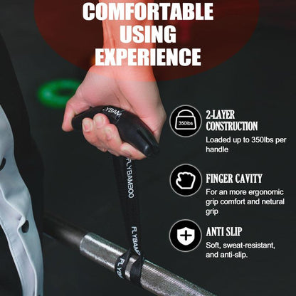 2Pcs Ergonomic Non-Slip Gym Grip Aid