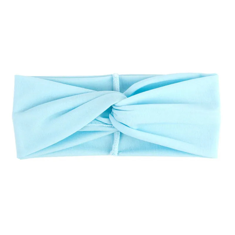 Women'S Headband Fashion Color Block Twist Stretch Headbands Ladies Sports Yoga Towel Color Headbands for Women Mosaic Leopard