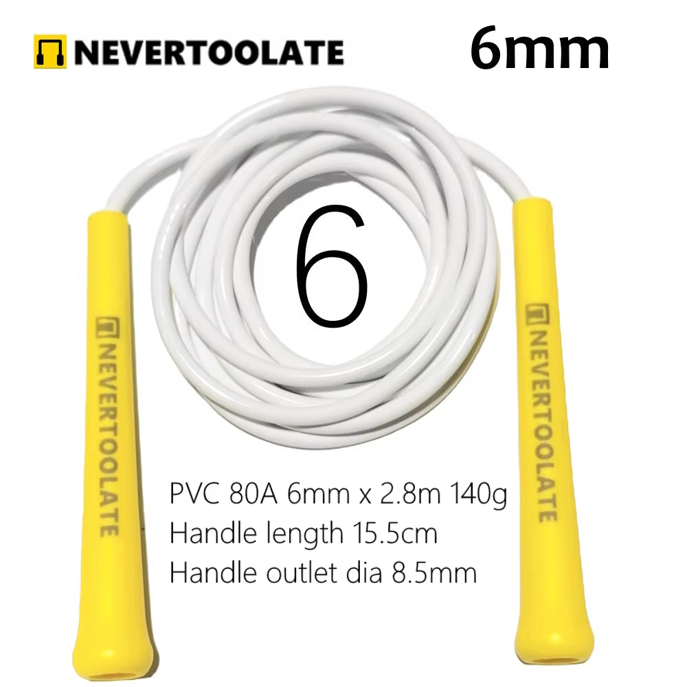 NeverTooLate™ ProSpeed Jump Rope – Lightweight, Durable &amp; Fast