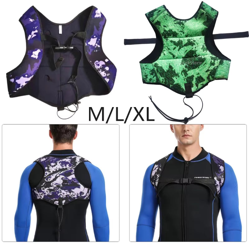 Unisex Diving Weight Vest Snorkeling Spearfishing Dive Weight Belt Equipment
